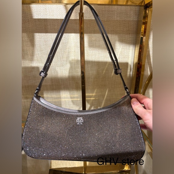 Tory Burch Emerson dark grey Shoulder Bag